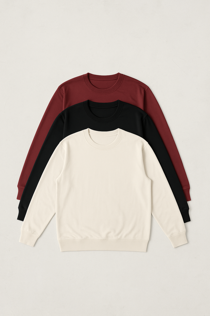 Pack Buzos X3 Hombre